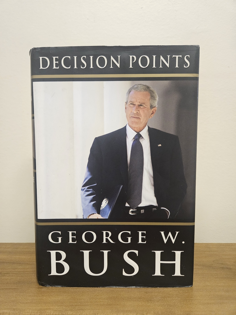 Decision Points Hardcover George W. Bush Book - Black Cover